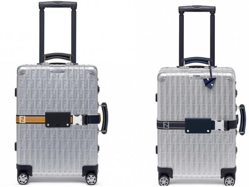 علامتاFendi  و Rimowaتطلقان حقائب سفر جديدة من الألمونيوم